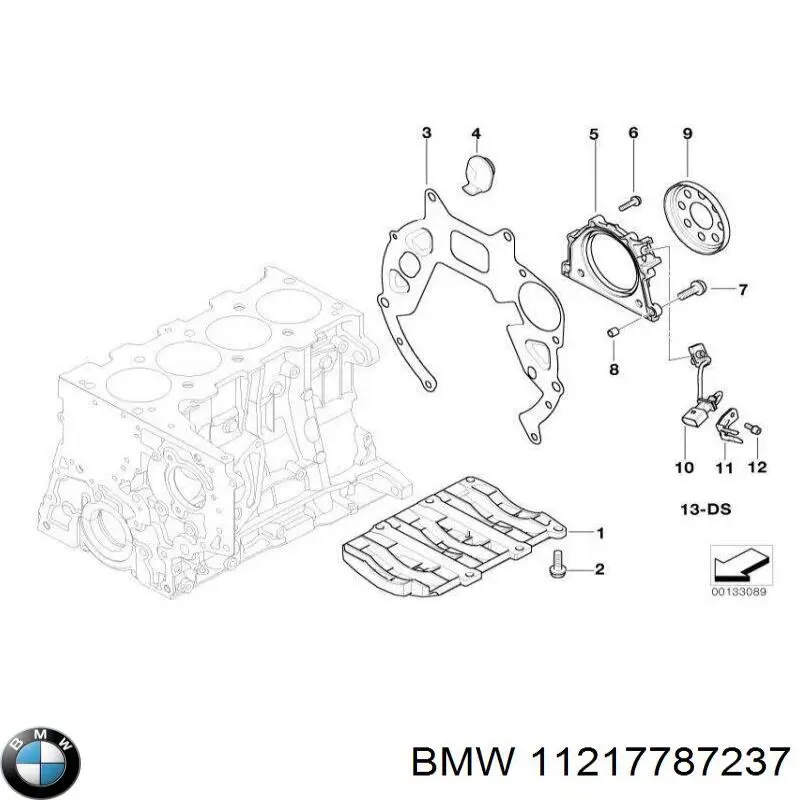 Compre 11217787237 BMW Coroa dentada de sensor de posição de cambota
