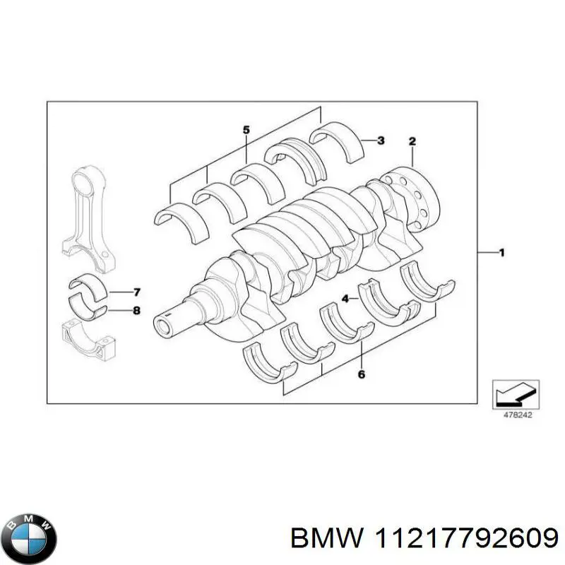 Cambota de motor BMW 11217810875 preço, a partir de 2041,51 USD