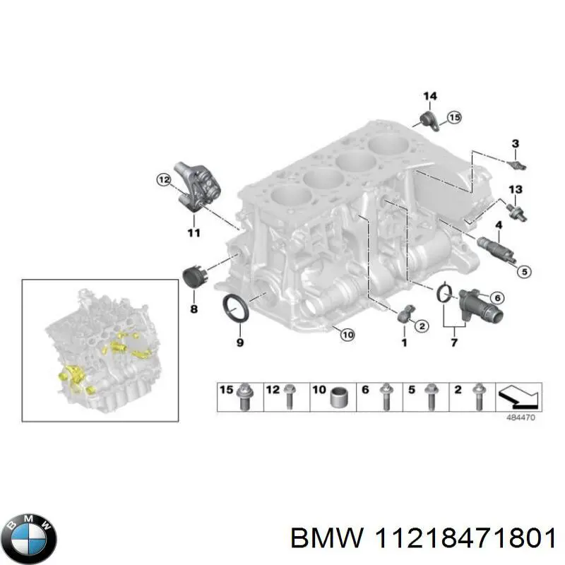 Folhas inseridas principais de cambota, kit, 1ª reparação ( + 0,25) BMW 11218471801 preço, a partir de 66,89 USD