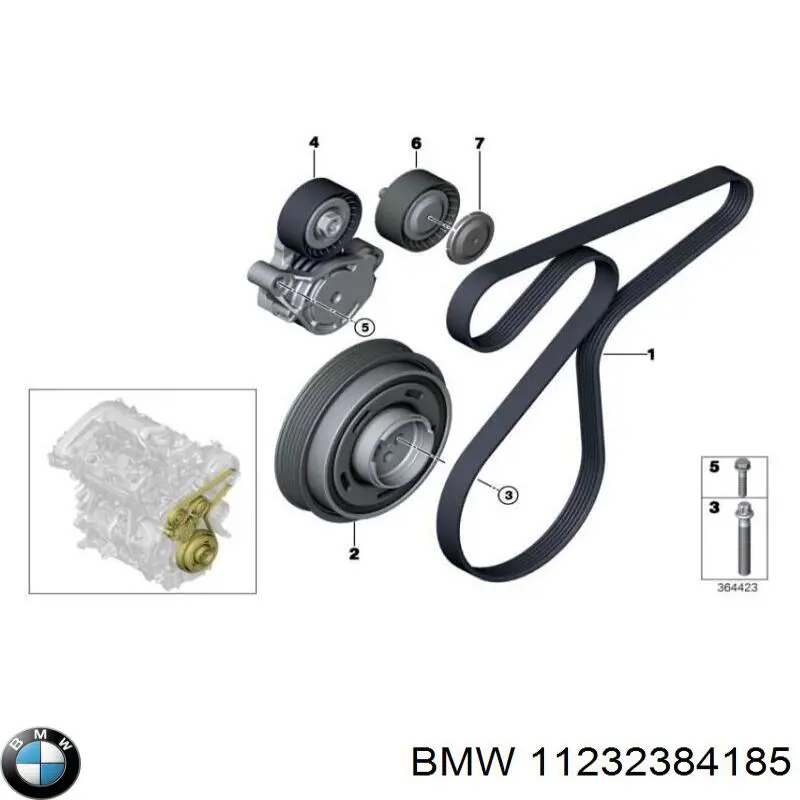 Polia de cambota BMW 11232384185 preço, a partir de 50,40 USD