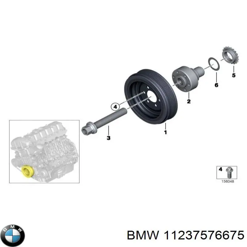 Polia de cambota BMW 11237576675 preço, a partir de 552,53 USD
