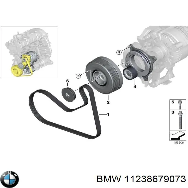 11238593226 BMW Polia de cambota