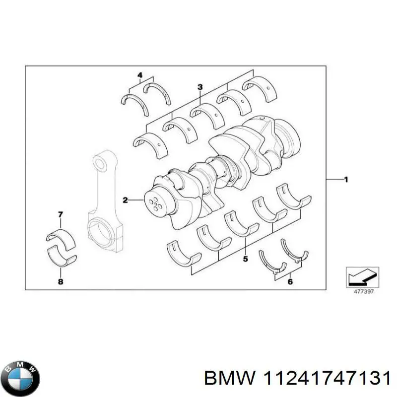Parafuso de biela BMW 11241747131 preço, a partir de 11,85 USD