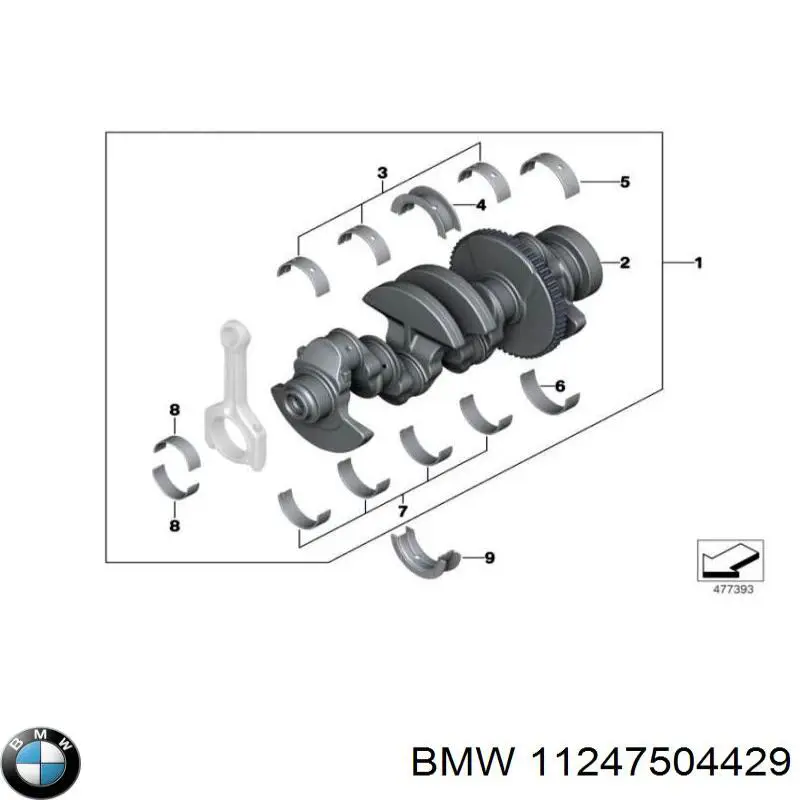 Parafuso de biela BMW 11247504429 preço, a partir de 17,42 USD