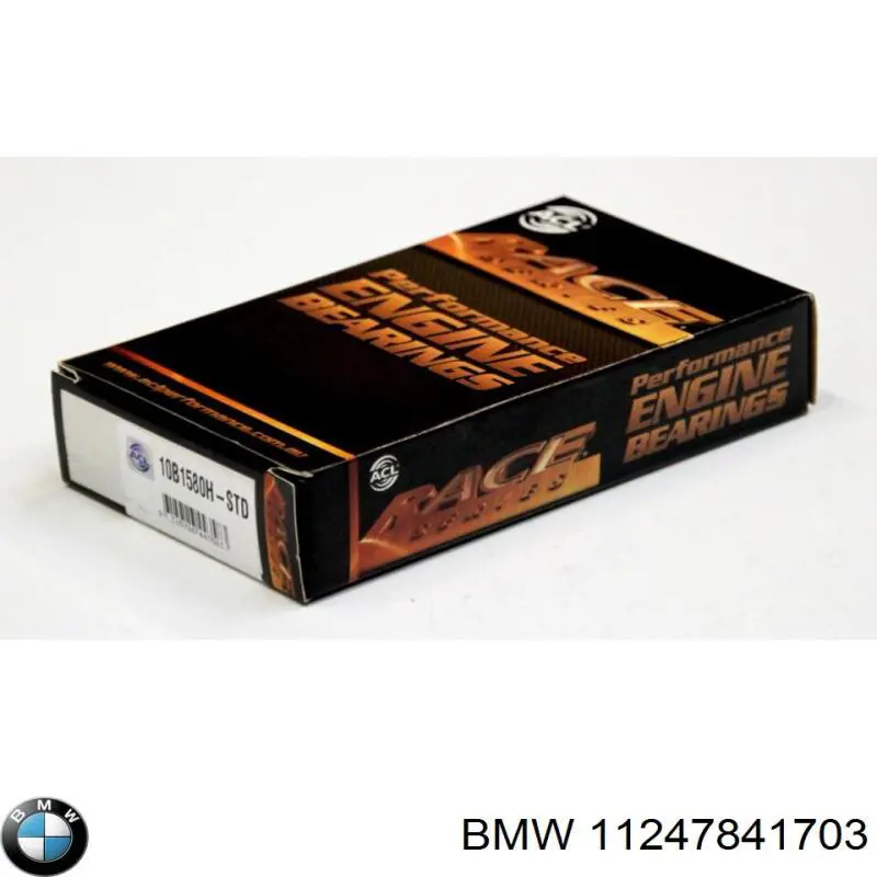 Folhas inseridas principais de cambota, kit, 1ª reparação ( + 0,25) 11247841703 BMW