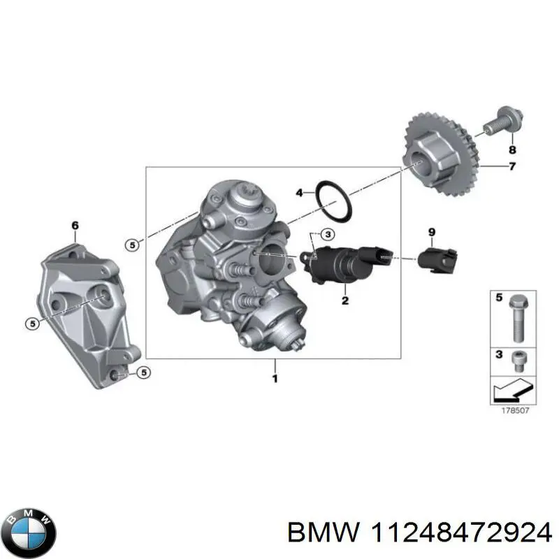 Parafuso de biela BMW 11248472924 preço, a partir de 6,83 USD