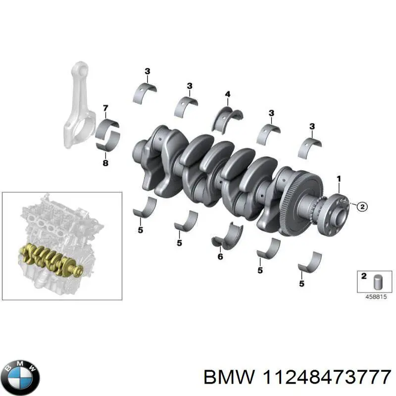 Compre BMY1703 BMY Biela de pistão de motor