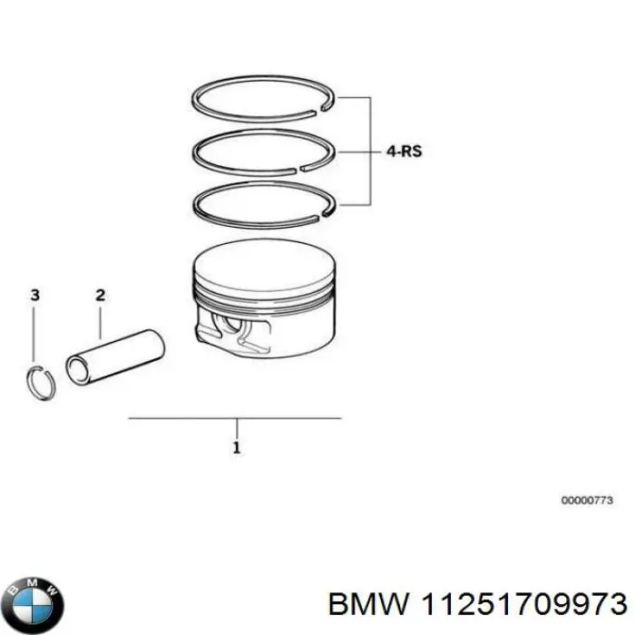 Pistão do kit para 1 cilindro, STD Mahle Original 0812100 preço, a partir de 106,42 USD