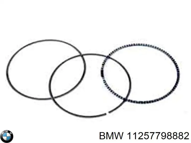 Anéis do pistão para 1 cilindro, STD. BMW 11250308646 preço, a partir de 28,46 USD