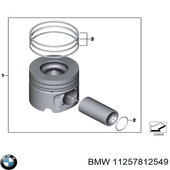 Pistão do kit para 1 cilindro, STD Kolbenschmidt 41264600 preço, a partir de 147,36 USD