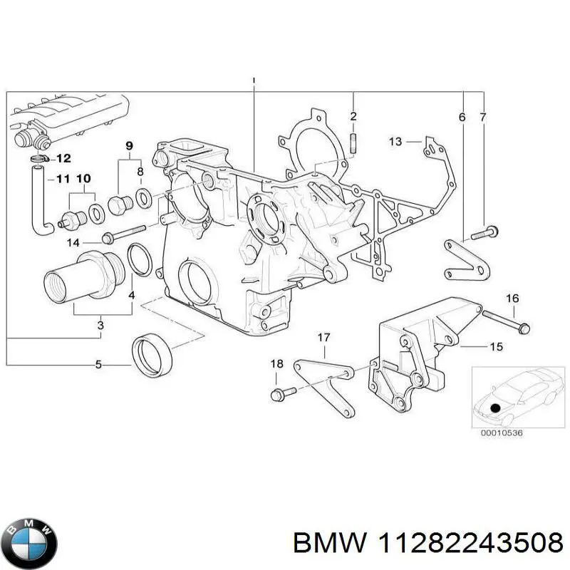 Tampão de enchimento de eixo traseiro/dianteiro BMW 11282243508 preço, a partir de 16,56 USD