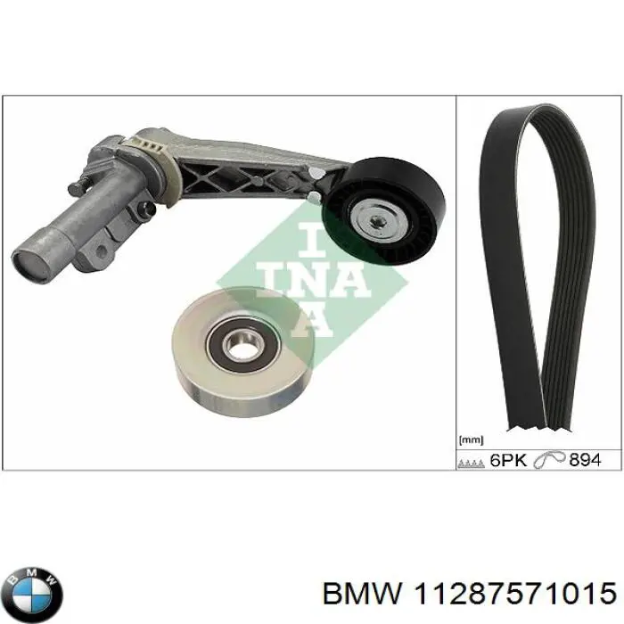 Reguladora de tensão da correia de transmissão BMW 11287571015 preço, a partir de 37,94 USD