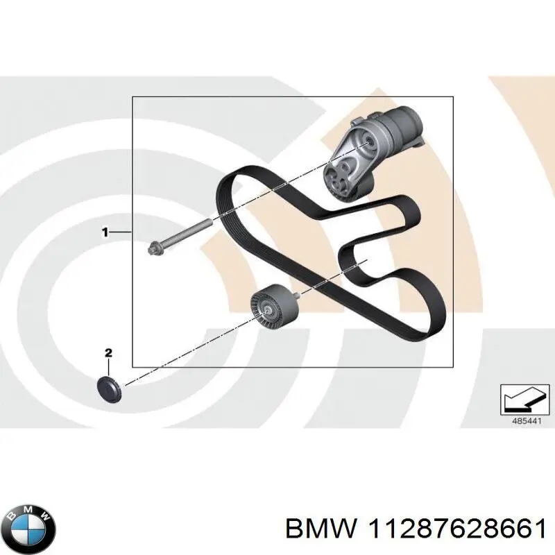 Compre 11287628661 BMW Correia dos conjuntos de transmissão