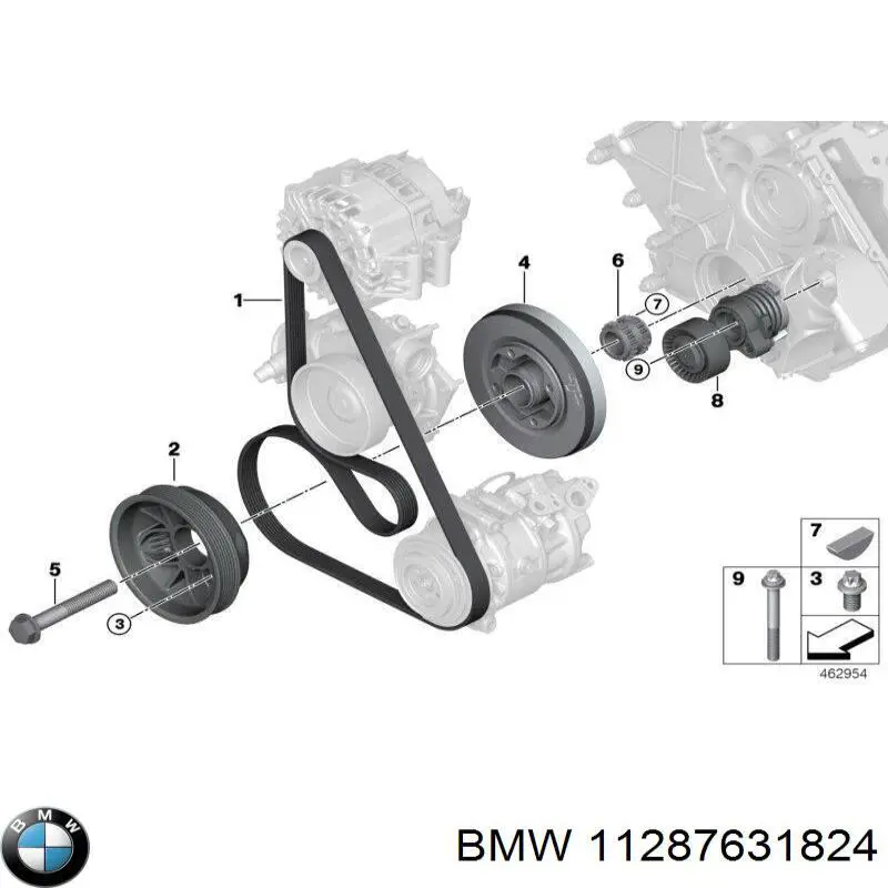 Correia dos conjuntos de transmissão BMW 11287631824 preço, a partir de 29,17 USD