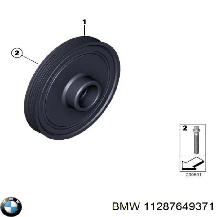 Rolo parasita da correia de transmissão BMW 11287649371 preço, a partir de 24,44 USD