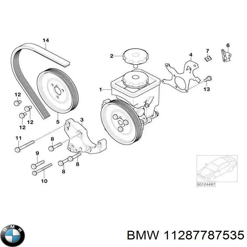 Compre 11287787535 BMW Correia dos conjuntos de transmissão