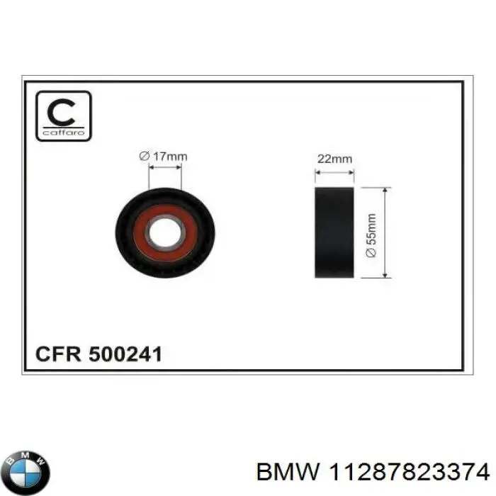 Reguladora de tensão da correia de transmissão BMW 11287823374 preço, a partir de 49,54 USD