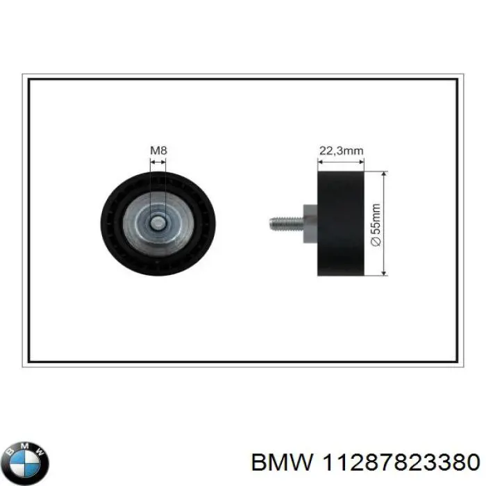 Compre 11287823380 BMW Correia dos conjuntos de transmissão, kit