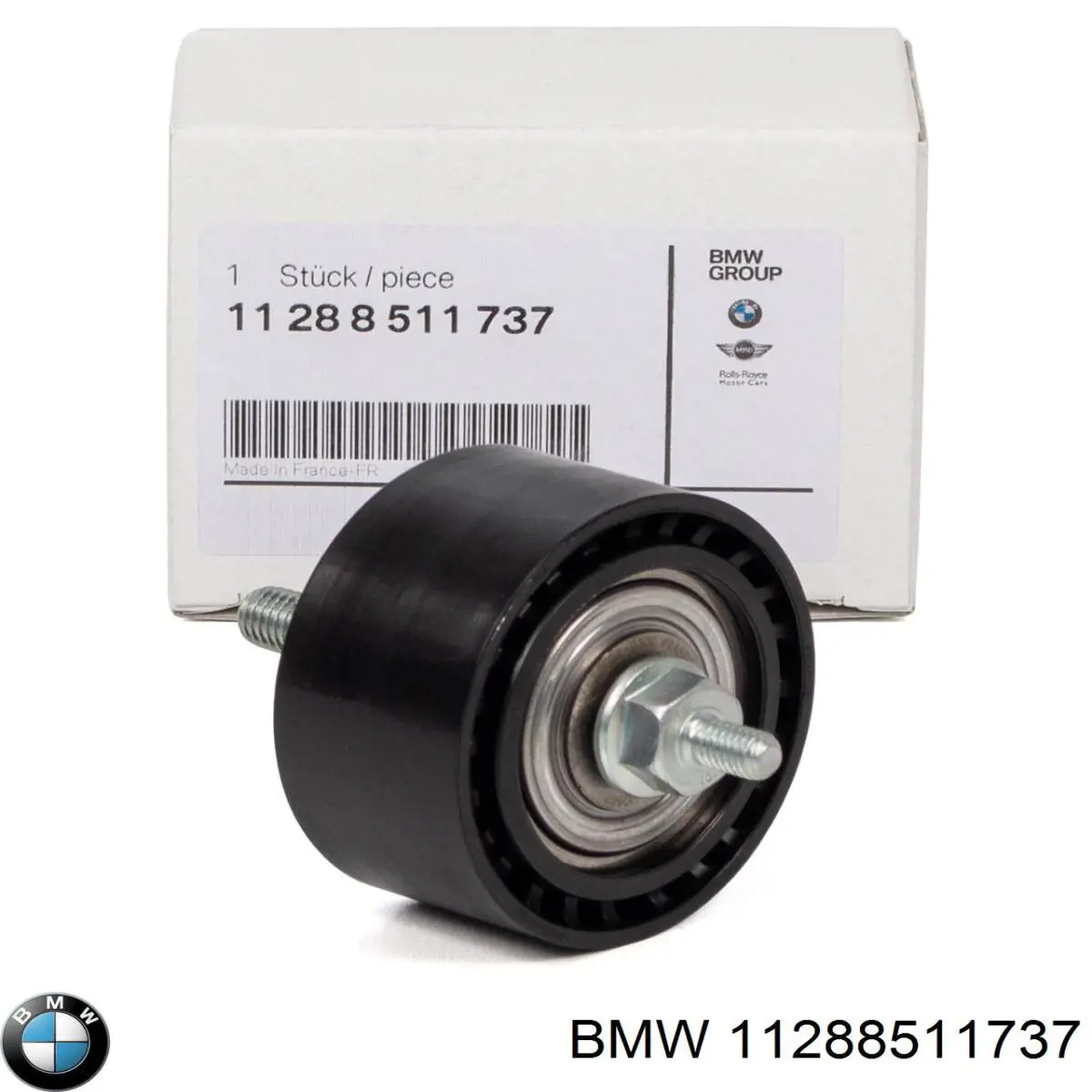 11288511737 BMW Rolo parasita da correia de transmissão