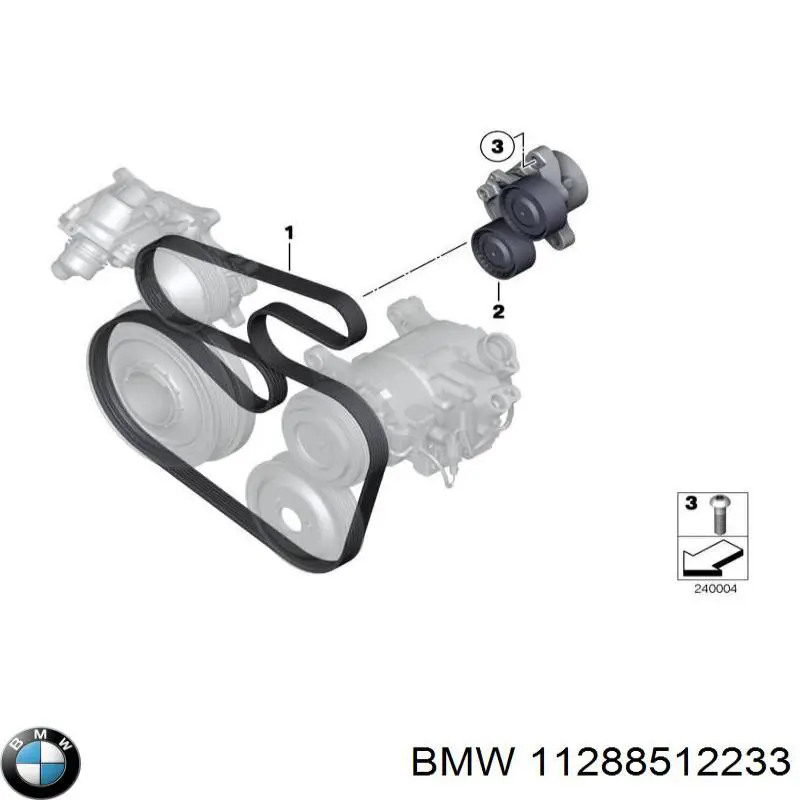 11288512233 BMW Correia dos conjuntos de transmissão
