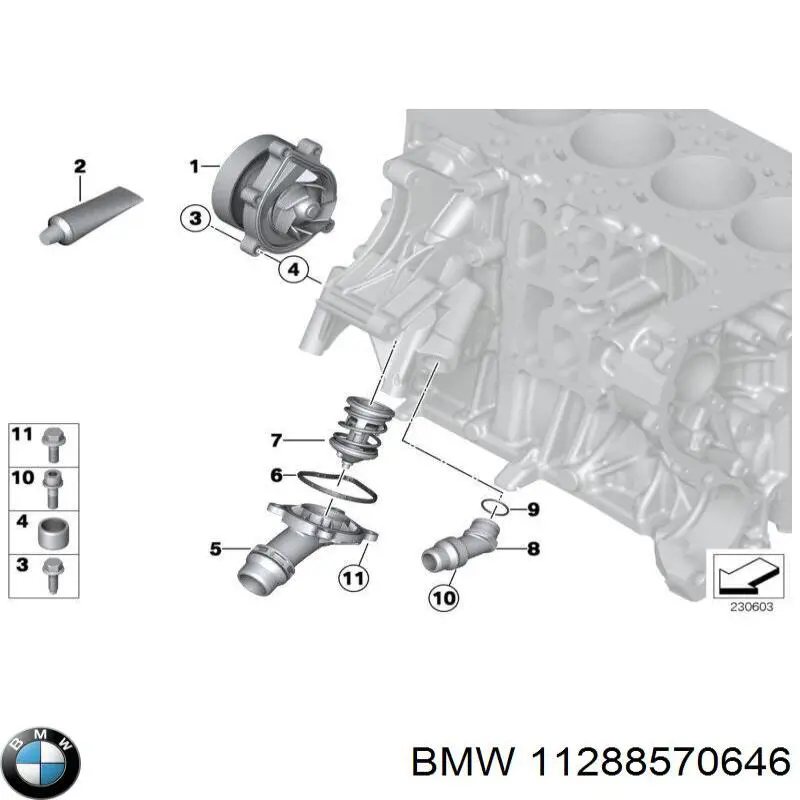 Compre 11288570646 BMW Correia dos conjuntos de transmissão
