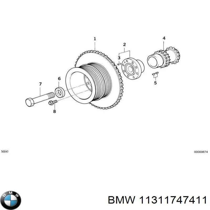 Sapato de reguladora de tensão da cadeia do mecanismo de distribuição de gás BMW 11311747411 preço, a partir de 216,35 USD