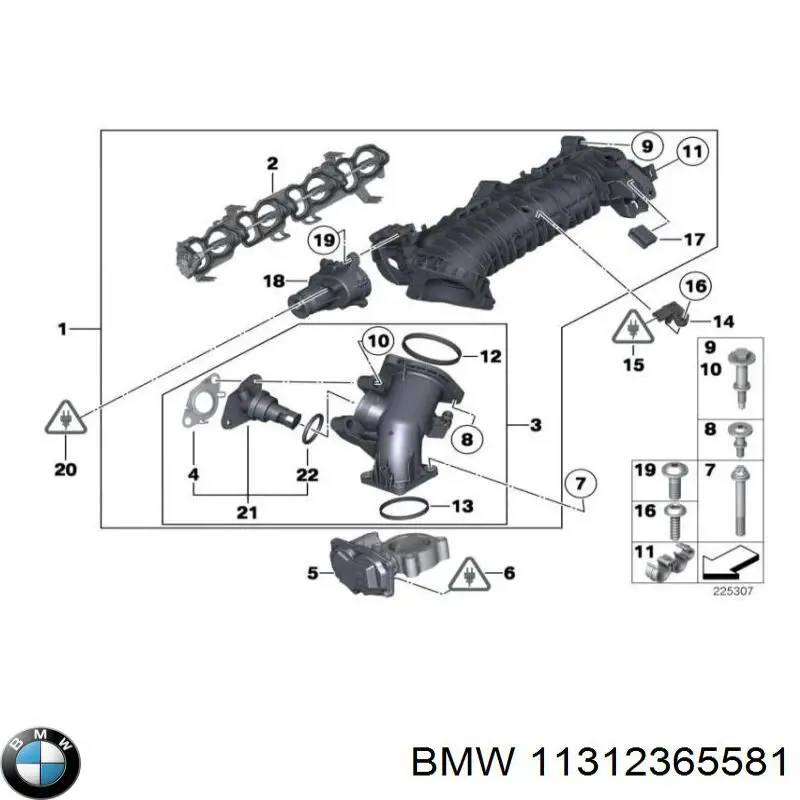 Cadeia superior do mecanismo de distribuição de gás, kit BMW 11312365581 preço, a partir de 162,42 USD