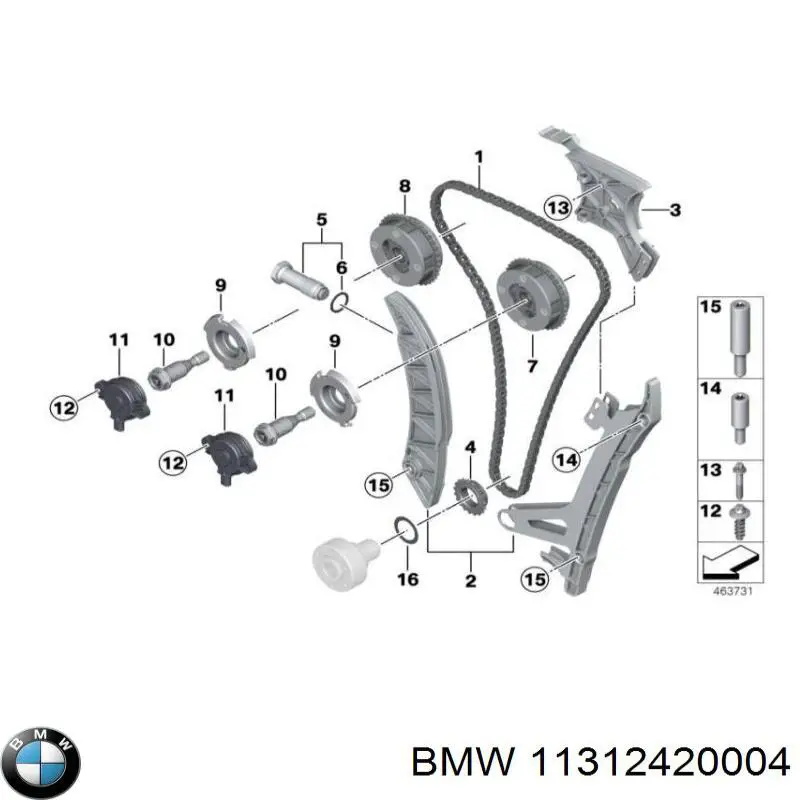  BMW 11312420004 preço, a partir de 254,60 USD
