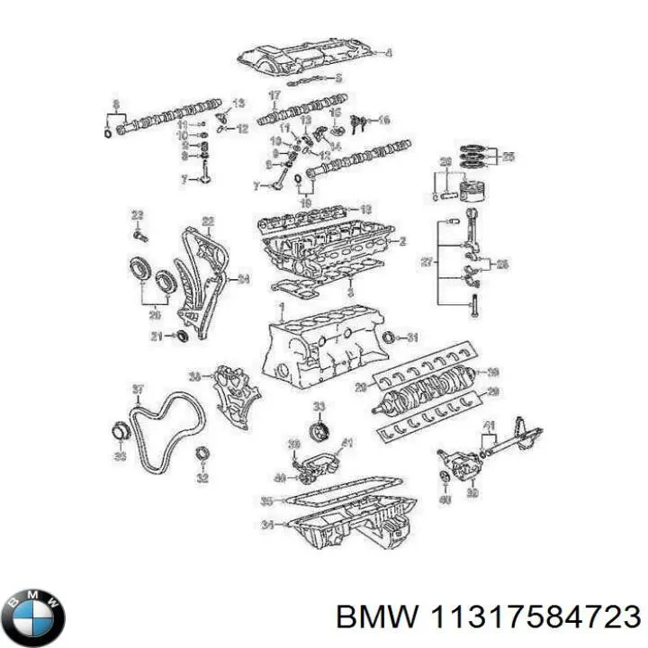 Reguladora de tensão da cadeia do mecanismo de distribuição de gás BMW 11317584723 preço, a partir de 39,14 USD