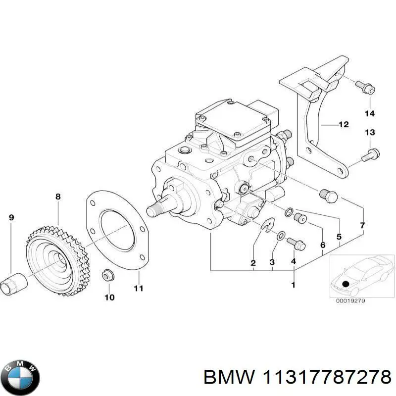 Engrenagem de cadeia da roda dentada da árvore distribuidora de motor BMW 13527787278 preço, a partir de 59,59 USD
