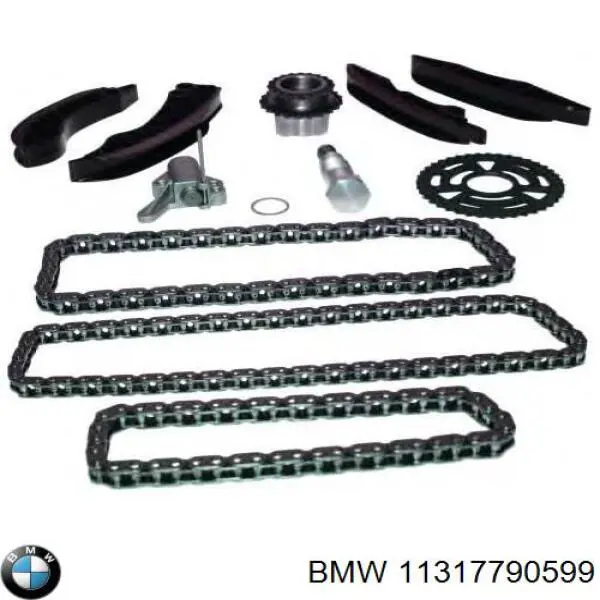 Engrenagem de cadeia da roda dentada da árvore distribuidora de motor BMW 11317790599 preço, a partir de 52,74 USD