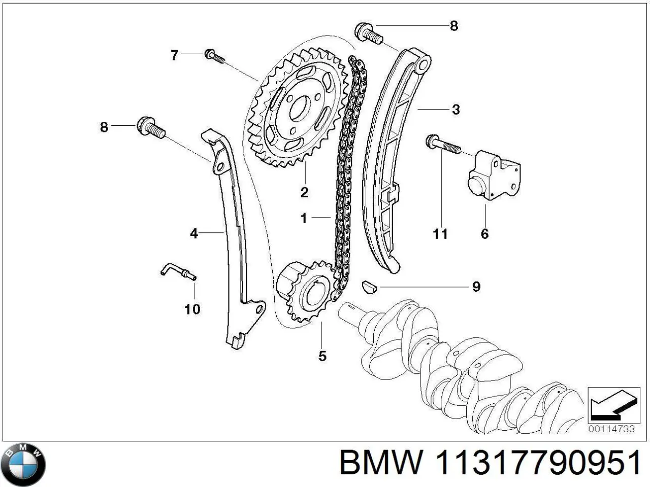 Engrenagem de cadeia da roda dentada da árvore distribuidora de motor Toyota 1352333020 preço, a partir de 53,30 USD