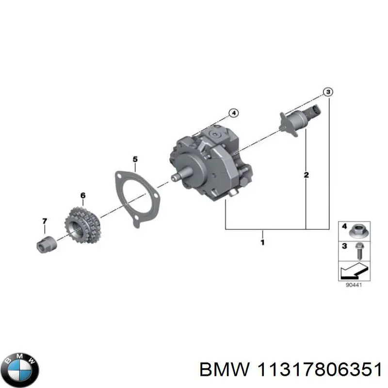 Compre 11317806351 BMW 