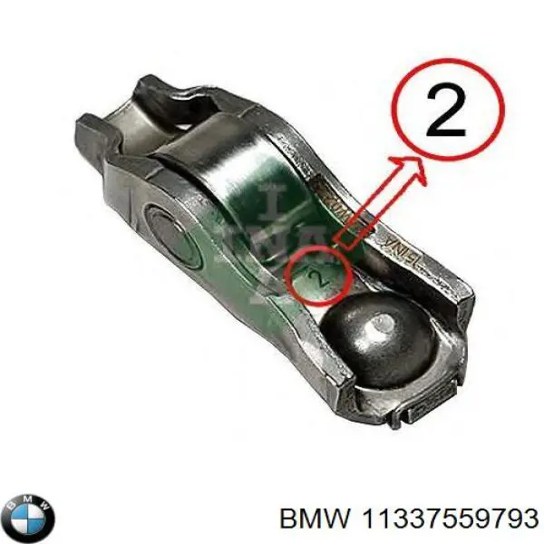 Balanceiro de válvula (balanceiro de válvulas) de admissão BMW 11337559793 preço, a partir de 20,01 USD