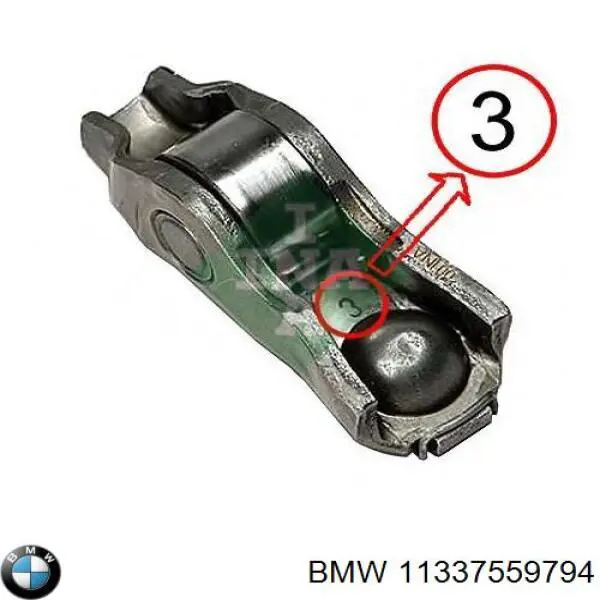 Balanceiro de válvula (balanceiro de válvulas) de admissão BMW 11337559794 preço, a partir de 20,33 USD