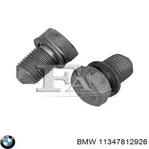 Compre 11347812926 BMW Vedação de válvula (coletor de óleo), admissão/escape, kit para um motor