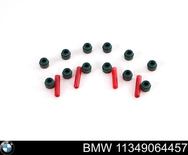 11349064457 BMW Vedação de válvula (coletor de óleo), admissão/escape, kit para um motor