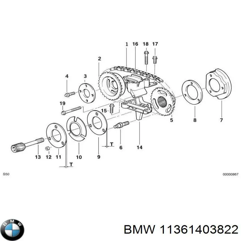 Peça inserida de válvula BMW 11361403822 preço, a partir de 95,65 USD