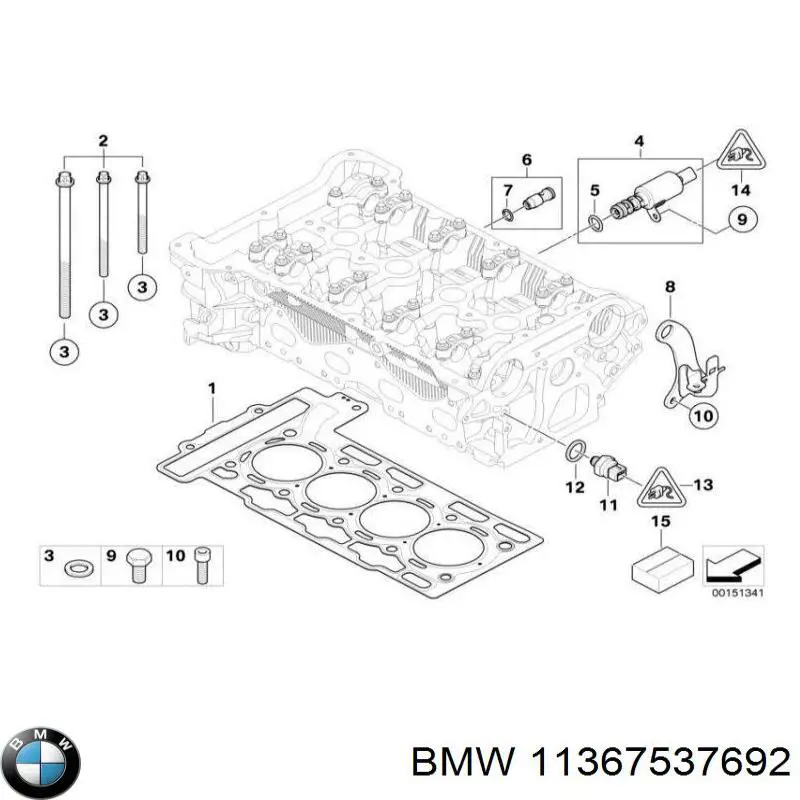 Válvula de limitação de pressão de óleo CBC BMW 11367537692 preço, a partir de 49,20 USD