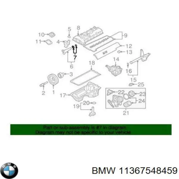 Vedante de regulador das fases de distribuição de gás BMW 11367548459 preço, a partir de 7,69 USD