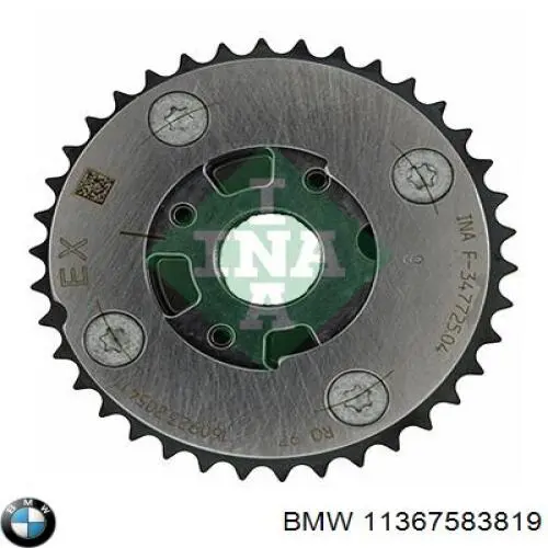 Engrenagem de cadeia de roda dentada da árvore distribuidora de escape de motor BMW 11367583819 preço, a partir de 211,95 USD