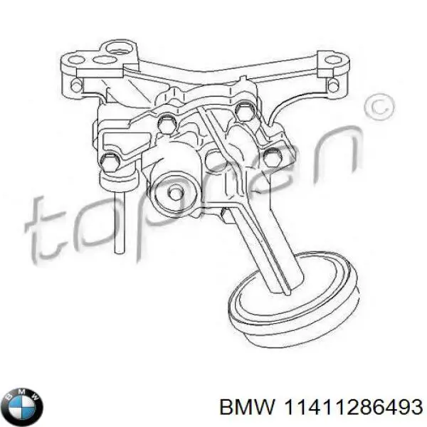 11411286493 BMW Bomba de óleo