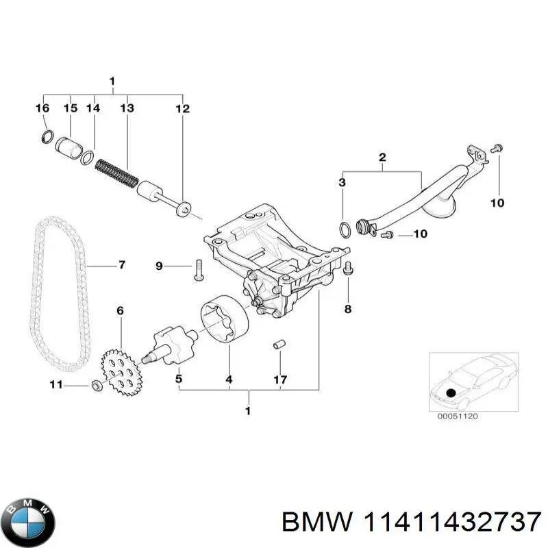  BMW 11411432737 preço, a partir de 44,07 USD