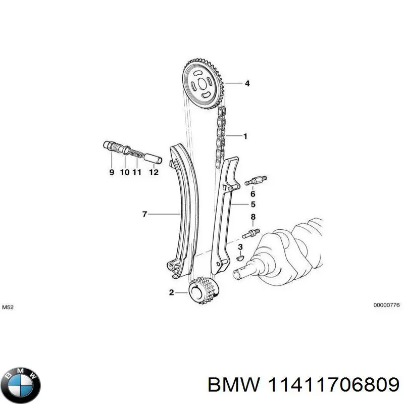  BMW 11411706809 preço, a partir de 9,38 USD