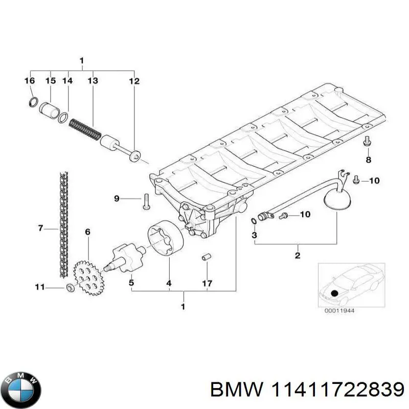 11411722839 BMW 