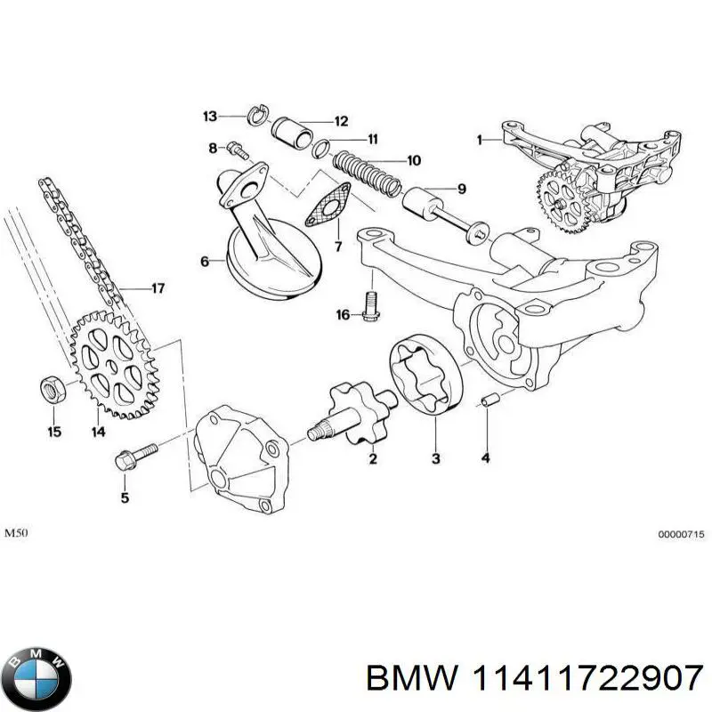 11411722907 BMW 