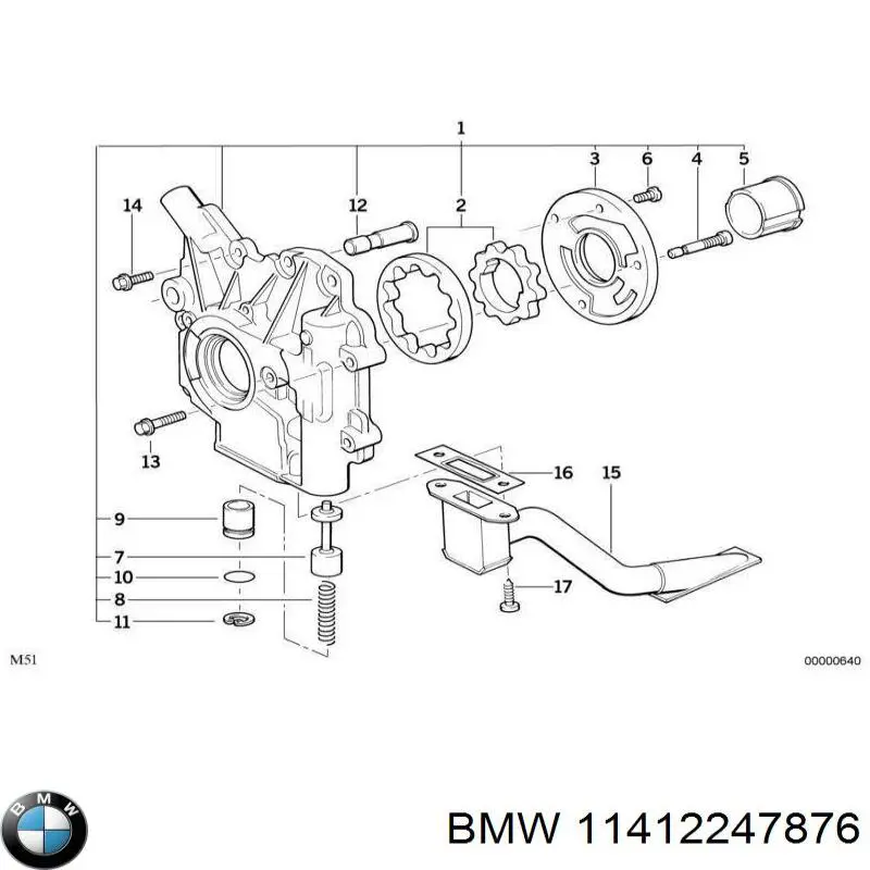 11412247876 BMW 