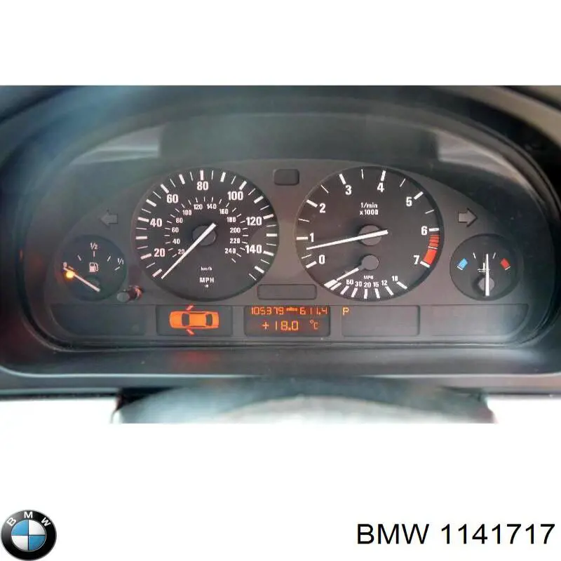 Braço oscilante superior esquerdo de suspensão dianteira BMW 1141717