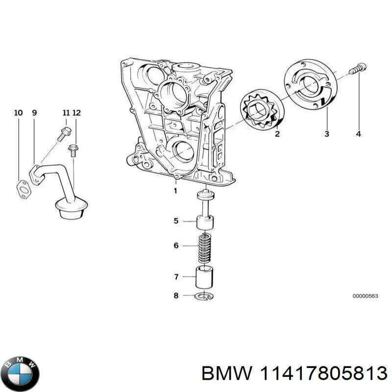 Bomba de óleo BMW 11417805813 preço, a partir de 263,90 USD