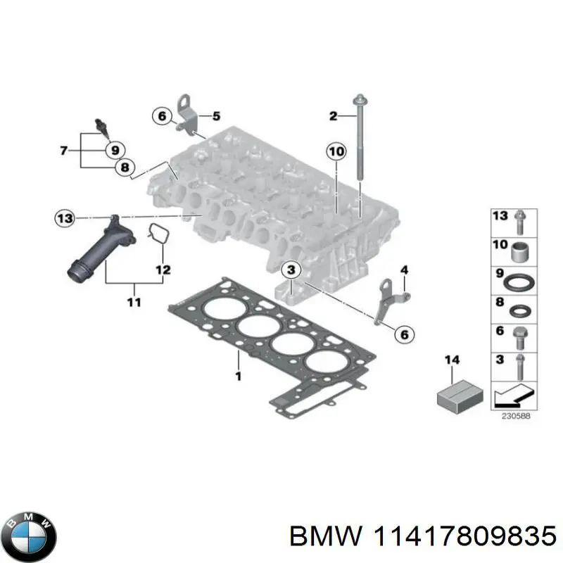  BMW 11417809835 preço, a partir de 7,41 USD